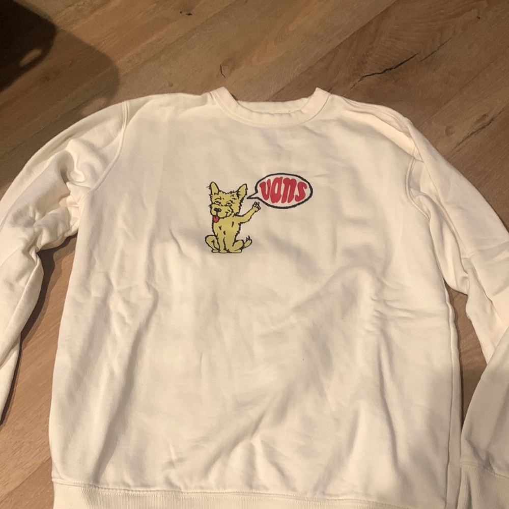 Mens small vans crew neck sweatshirt